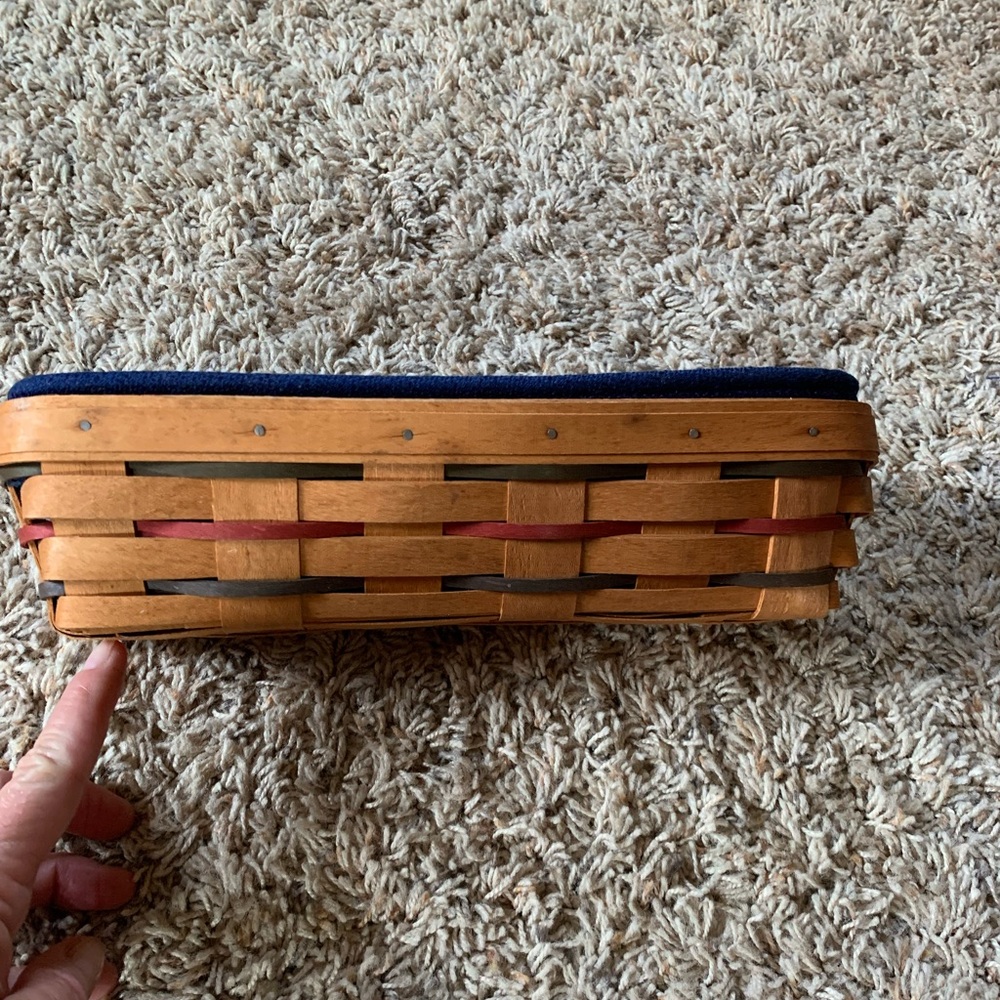 1992 Longaberger Woven Traditions Cracker basket